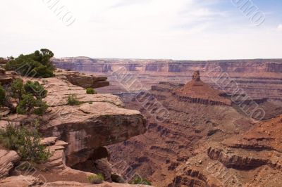 Canyonlands. Glance from above.