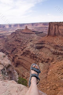 Hike at the canyonlands