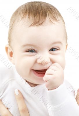 laughing baby