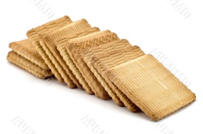 biscuit on white