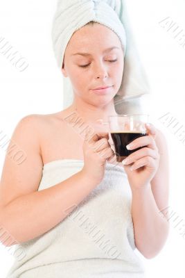 Wellness girl series coffee cup