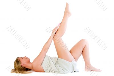 Wellness girl series shaving