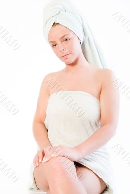 Wellness girl series holding