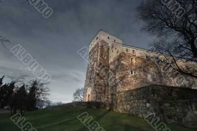 old stone castle in Turku