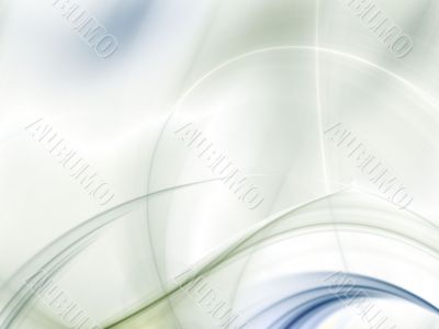 Fractal Abstract Background - Flowing Threads