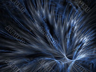 Fractal Abstract Background - Feathery Textures
