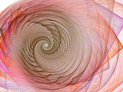 Fractal Abstract Background - Spiral textures