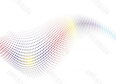 rainbow wave blend