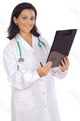 attractive lady doctor