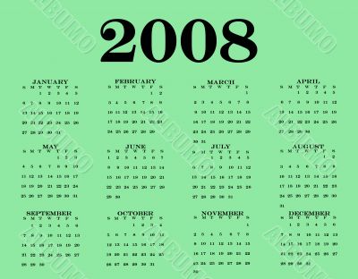 2008 Calendar