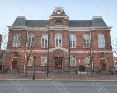 Red Brick Building Front