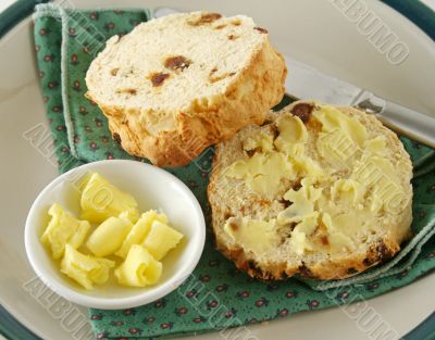 Buttered Raisin Scones 3