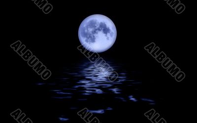 Full blue moon