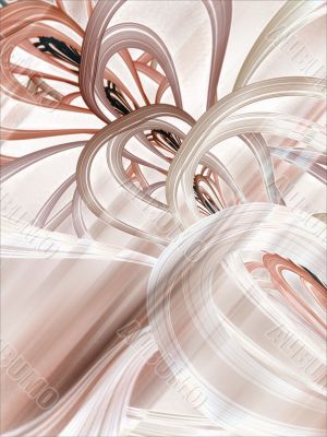Fractal Abstract Background - Arches and Streaks