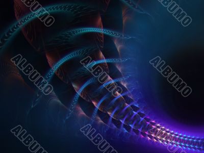 Fractal Abstract Background - Woven Textures