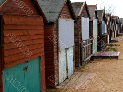 Beach huts