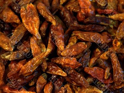 Essicated Red Hot Peppers