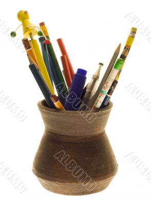pencils in the jug