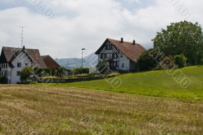 Rural view. Switzerland