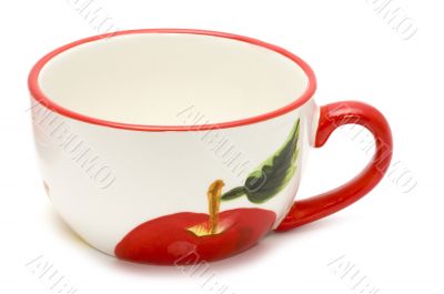 coffee cup on white