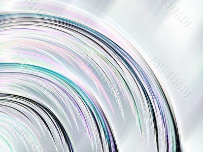 Arching Threads Abstract Background