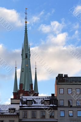 Riddarholmen Cathedral in the Stockholm