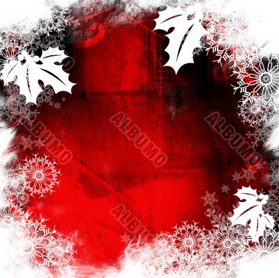 Christmas abstract Background frame