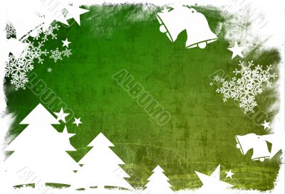 Christmas abstract Background frame