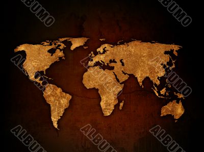 world map