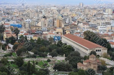 View of Athens from Acropolis