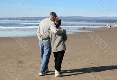 Couple on the beach
