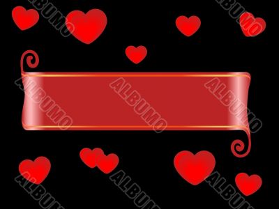 Red banner
