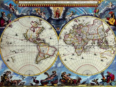 Map of world