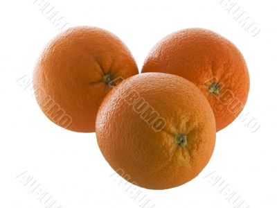 Three oranges