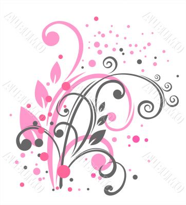 white curls background