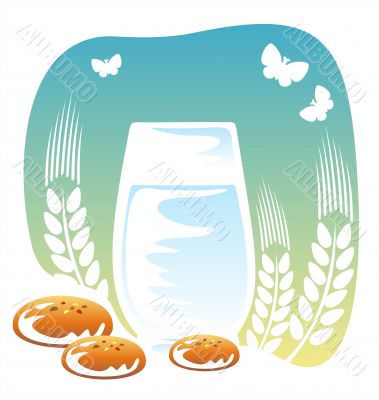 milk and cookies