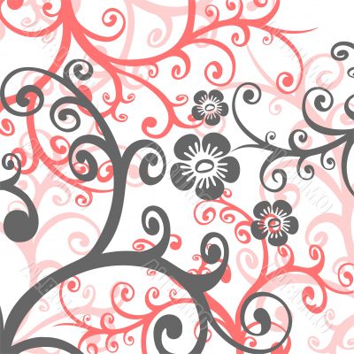light flowers background