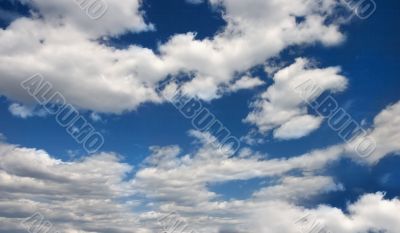 Brilliant cloudscape