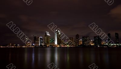 San Diego by night