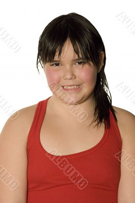 Portrait with Wet Hair