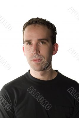 Isolated Portrait