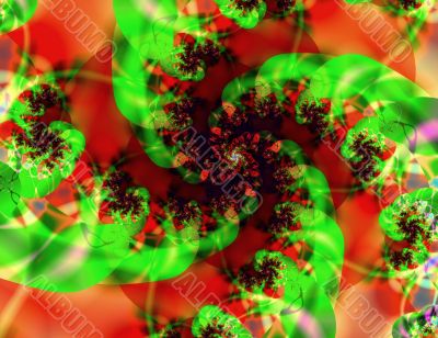 an abstract background