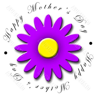 Mother`s Day Flower Icon
