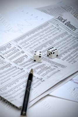Gambling on the stock market