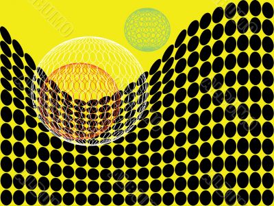 Abstract circles