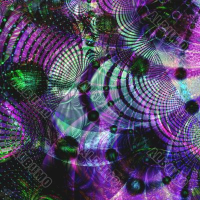 an abstract background