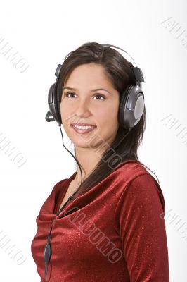 Listening to music