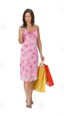 Woman shopping