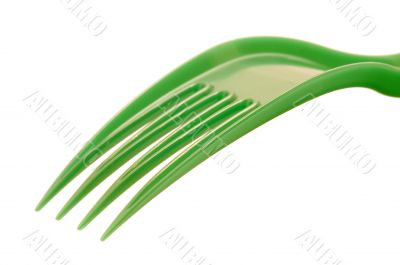 plastic fork macro