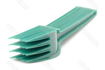 set of plastic fork
